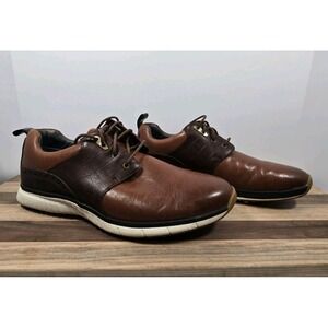 Johnston & Murphy H2-Luxe Hybrid Saddle Golf ShoesLeather Mens 11M